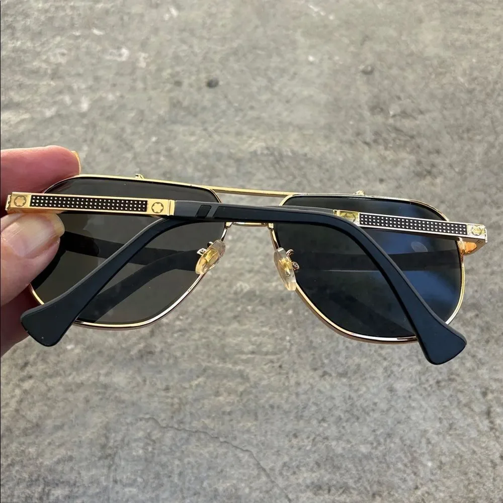 Montblanc men’s aviator sunglasses